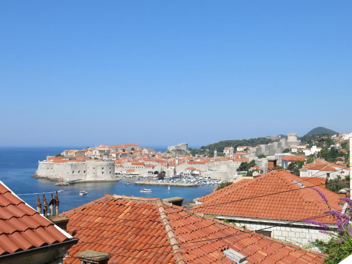Sunset Over The Dubrovnik'S Old Town Ngoại thất bức ảnh
