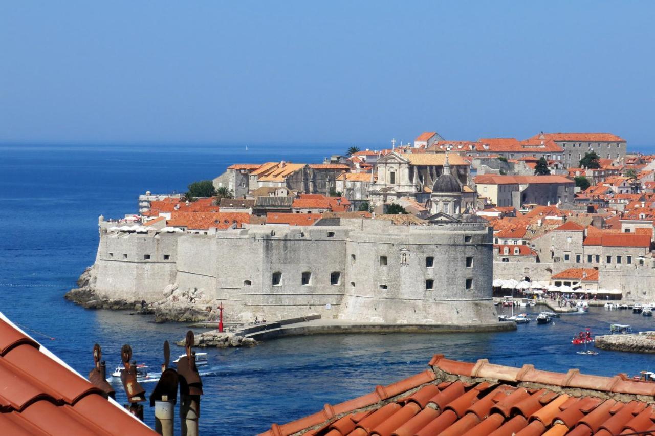 Sunset Over The Dubrovnik'S Old Town Ngoại thất bức ảnh