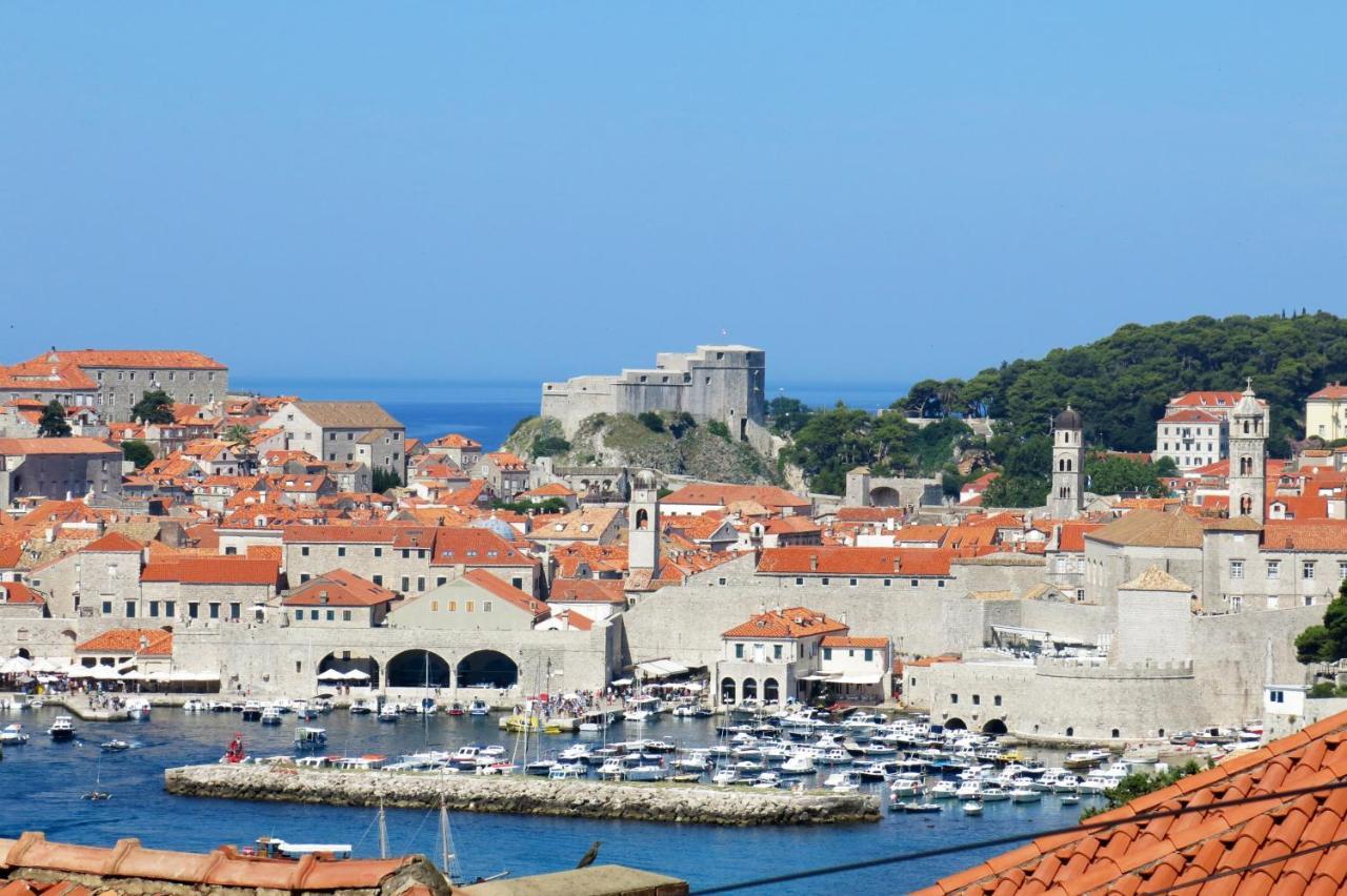 Sunset Over The Dubrovnik'S Old Town Ngoại thất bức ảnh